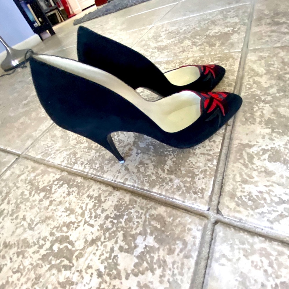 Black heels